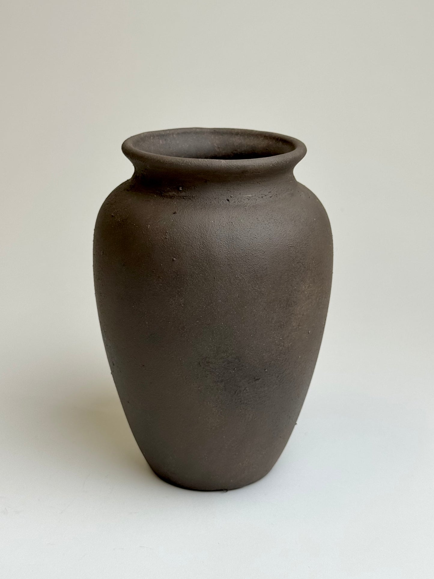 Up-cycled  |  Dark earthy brown urn