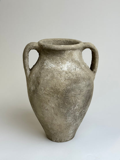 Up-cycled  |  Twin handle earthy textured vessel