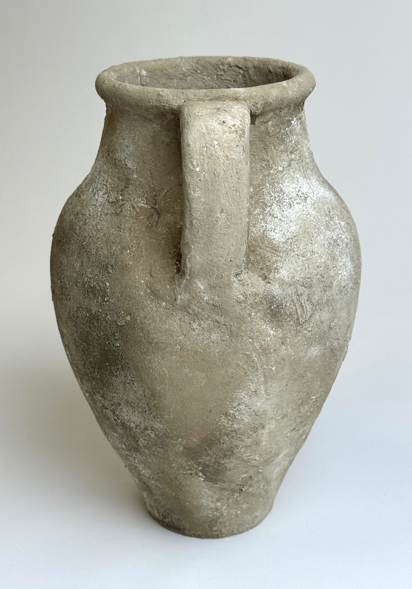 Up-cycled  |  Twin handle earthy textured vessel