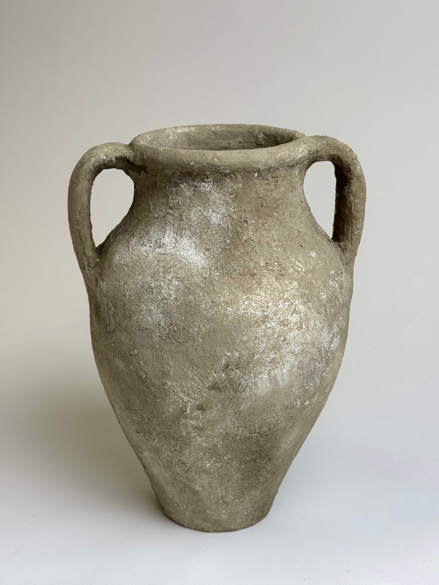 Up-cycled  |  Twin handle earthy textured vessel