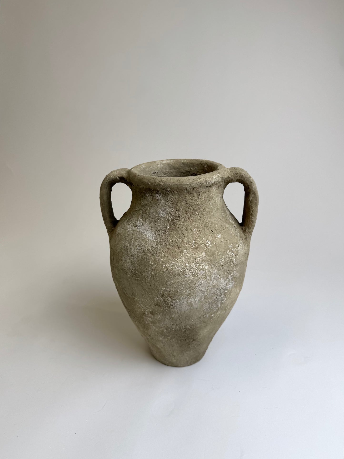 Up-cycled  |  Twin handle earthy textured vessel