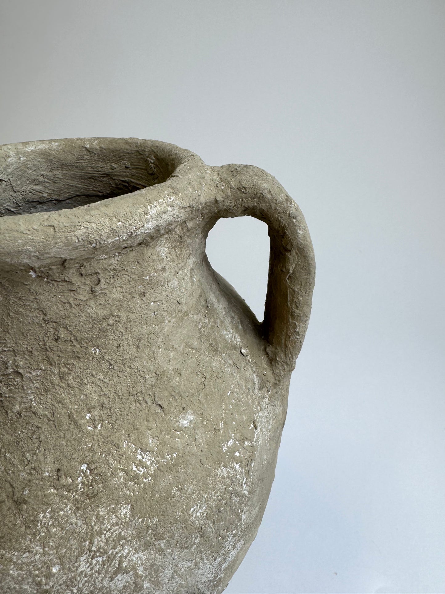 Up-cycled  |  Twin handle earthy textured vessel