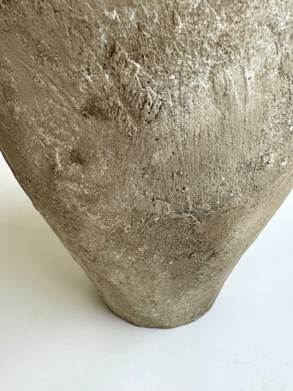 Up-cycled  |  Twin handle earthy textured vessel