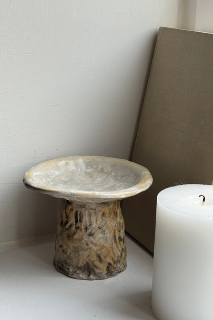 Textured Pedestal Stand