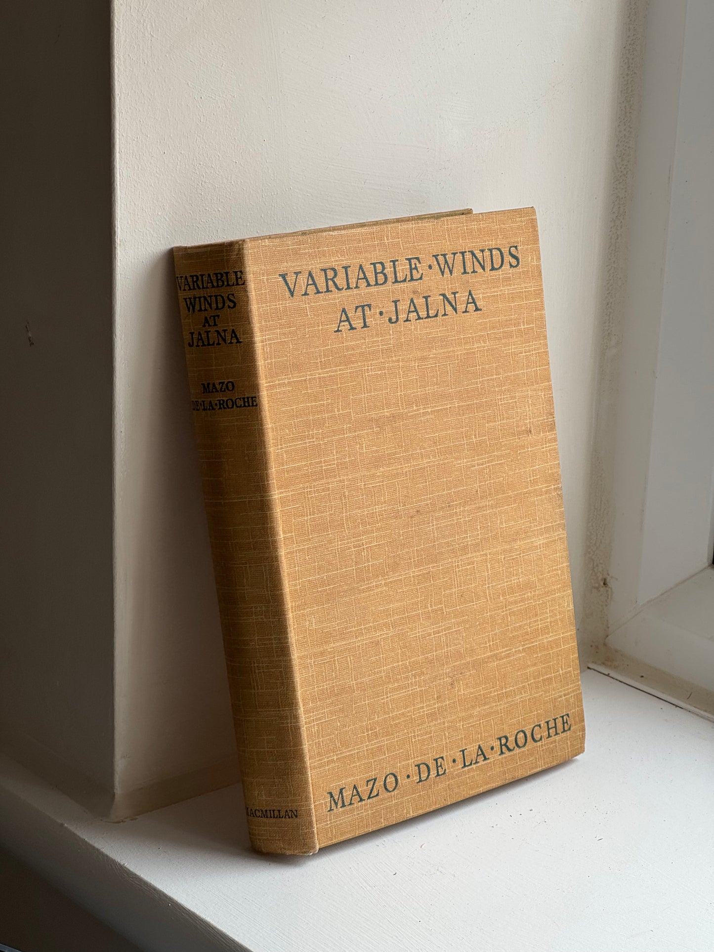 Mustard Beige Vintage Book