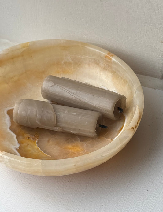 Round Onyx Bowl