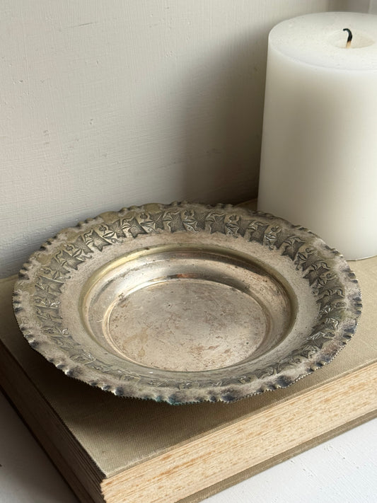Vintage Silver Dish