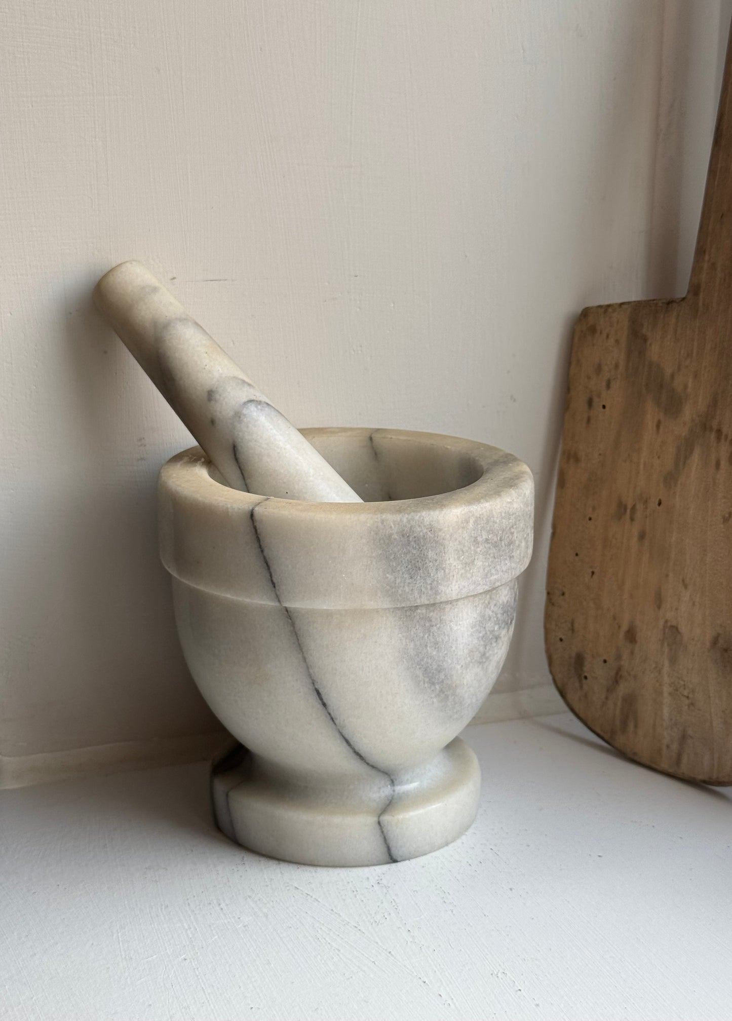 Marble Pestle & Mortar
