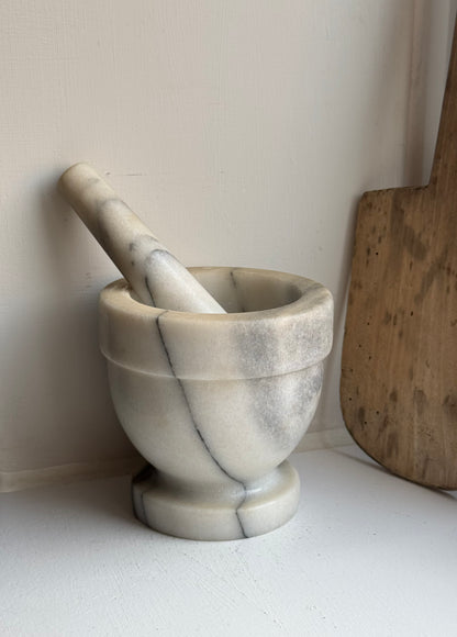 Marble Pestle & Mortar