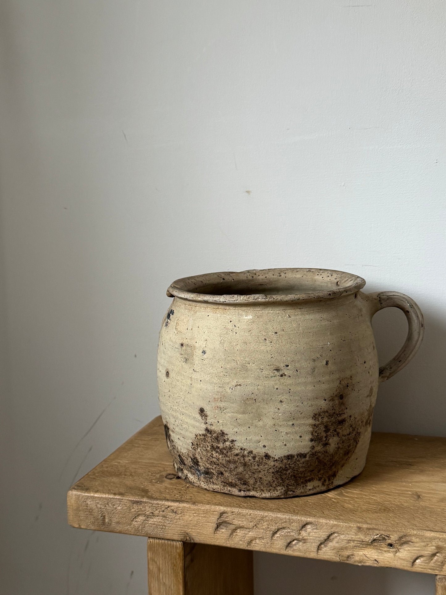 Single Handle French Confit Pot