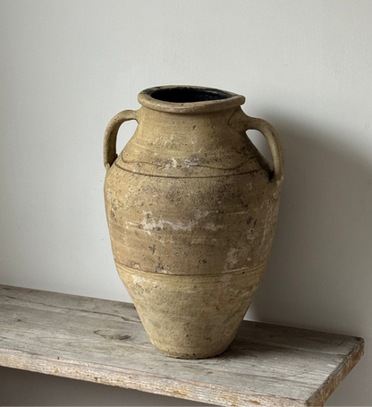 Large Twin Handled Turkish Vessel