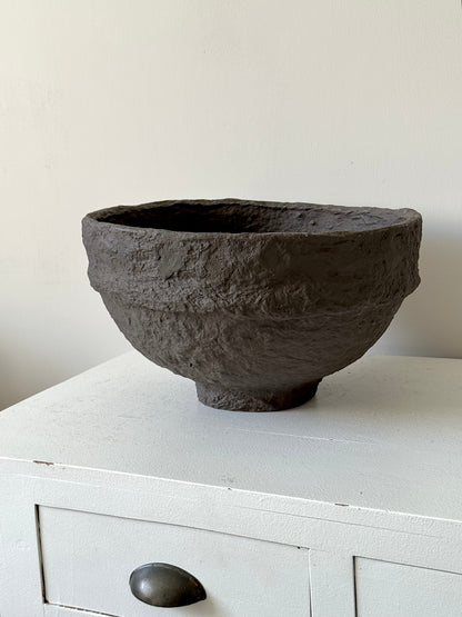 Up-cycled  |   XL Papier mache decorative bowls