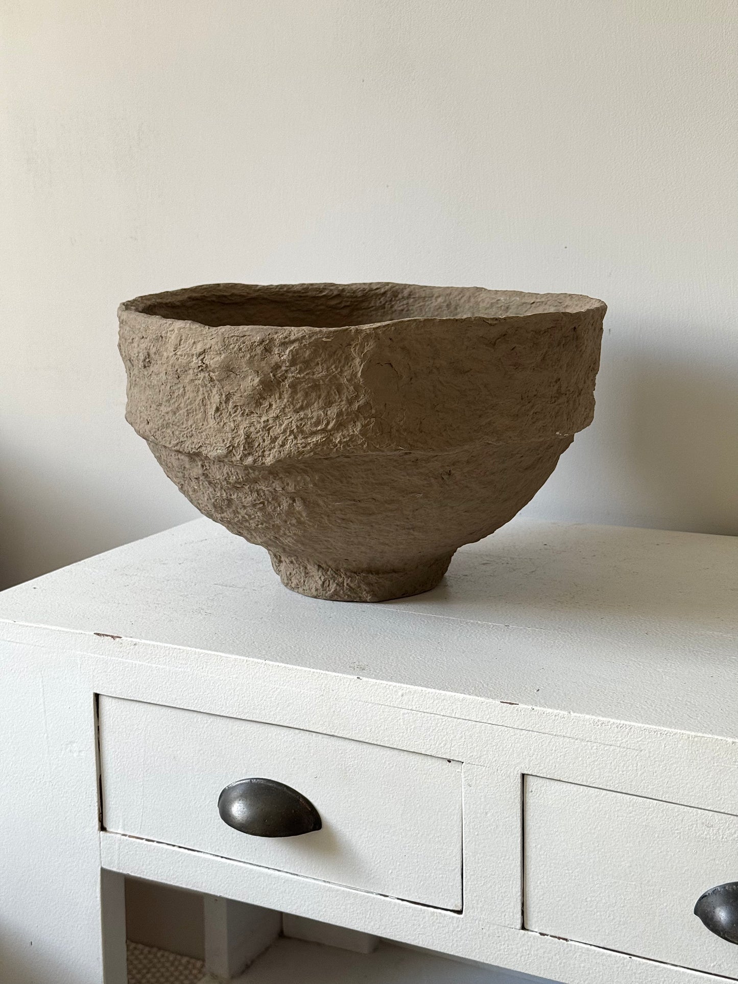 Up-cycled  |   XL Papier mache decorative bowls