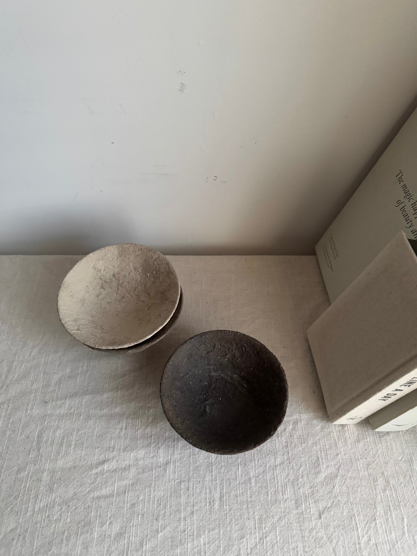 EARTH  | small neutral textured decorative bowls