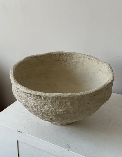 Up-cycled  |   XL Papier mache decorative bowls