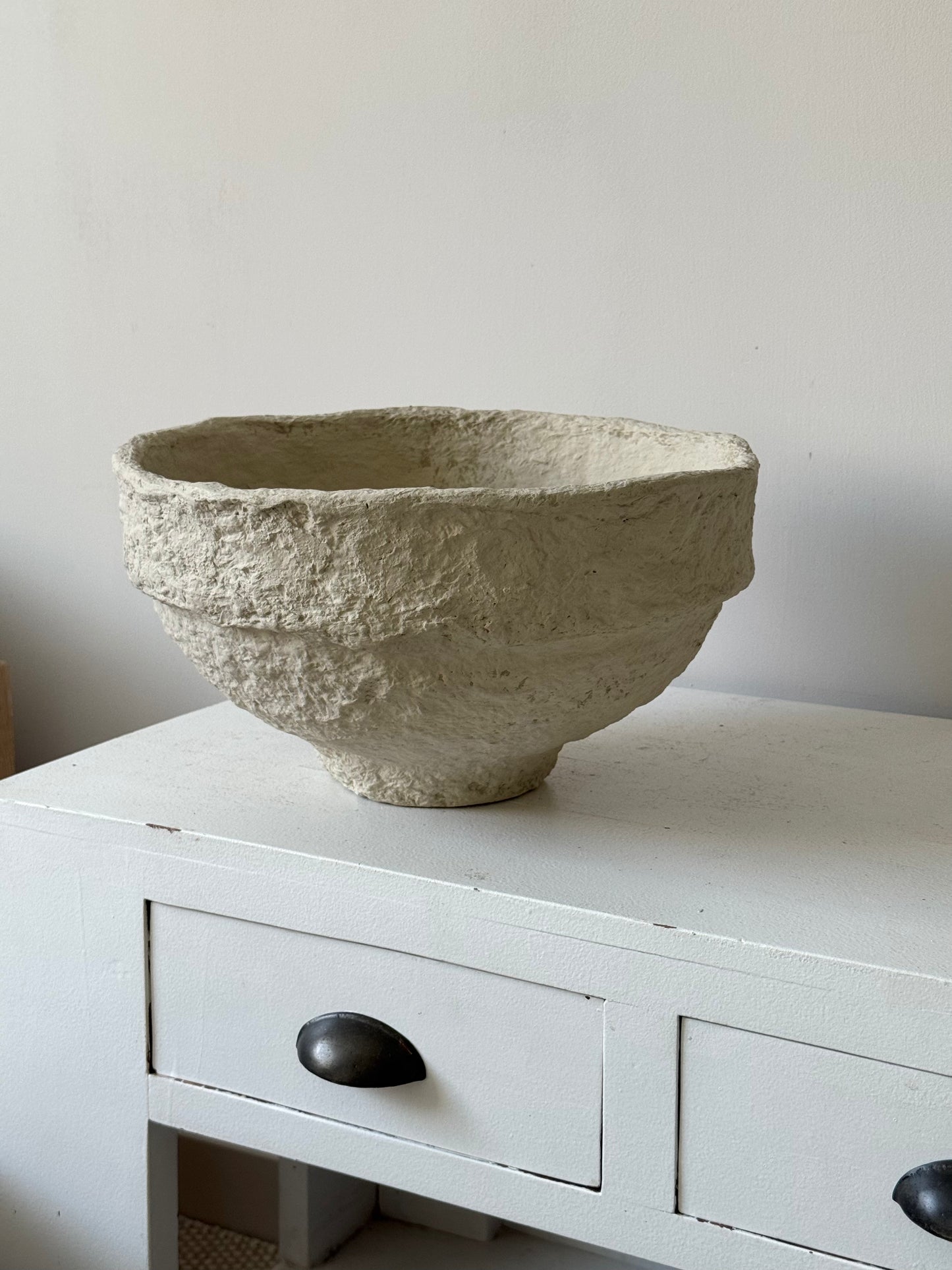 Up-cycled  |   XL Papier mache decorative bowls