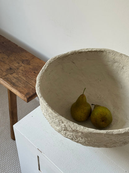 Up-cycled  |   XL Papier mache decorative bowls