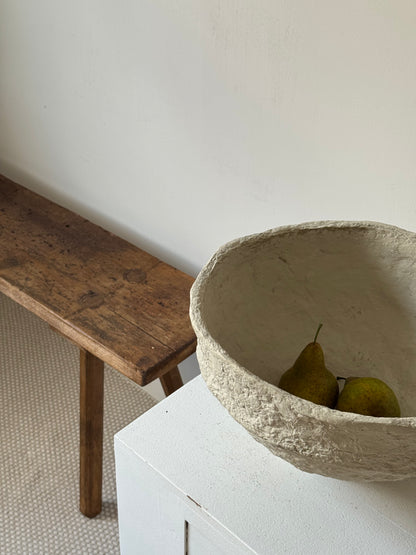 Up-cycled  |   XL Papier mache decorative bowls