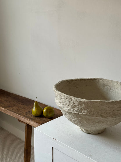 Up-cycled  |   XL Papier mache decorative bowls
