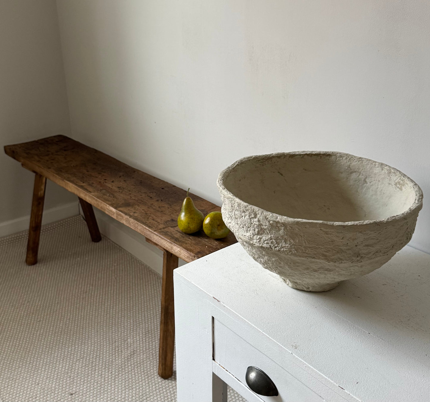 Up-cycled  |   XL Papier mache decorative bowls