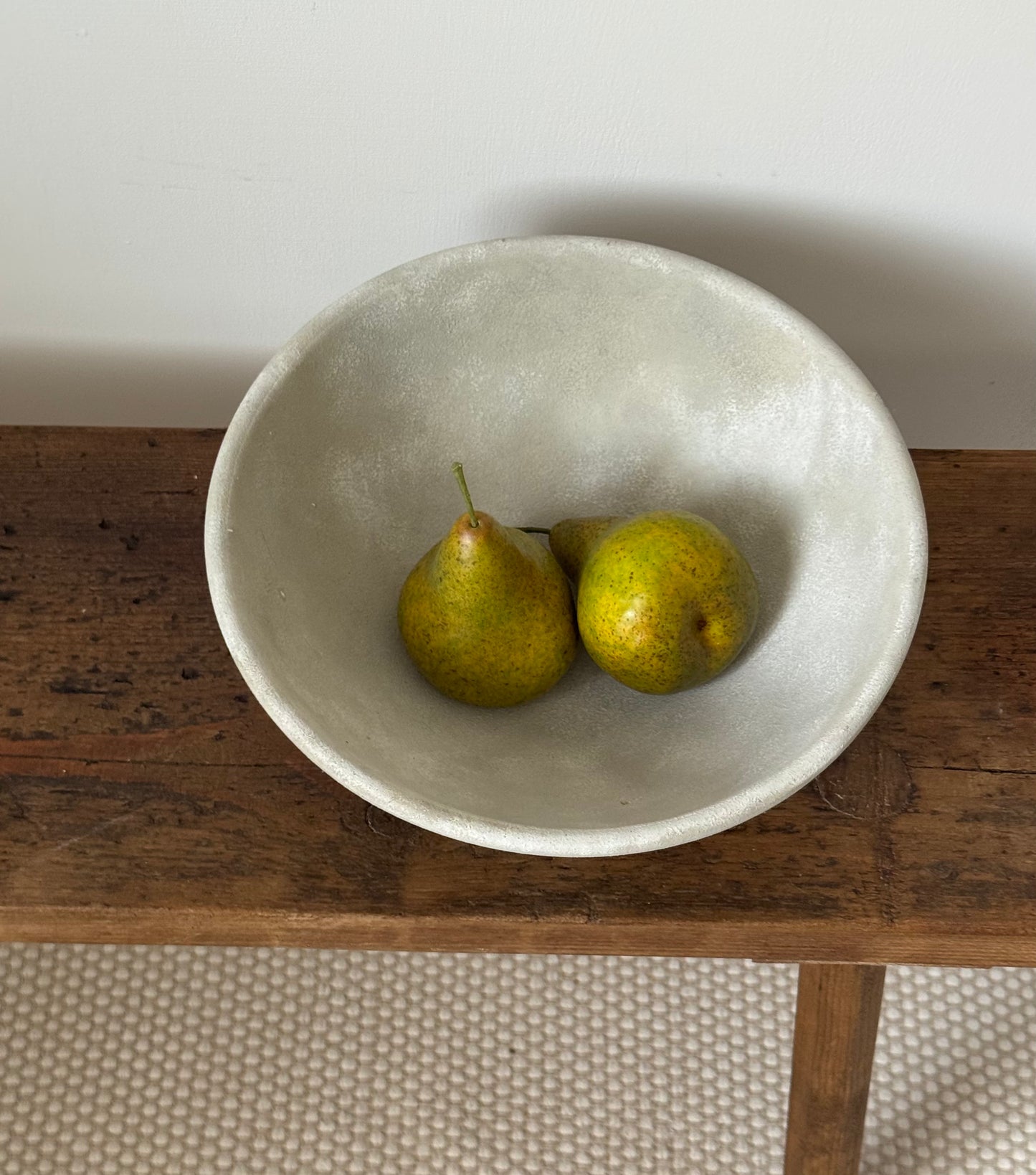 Up-cycled  |   Stone effect round decorative French-style bowl