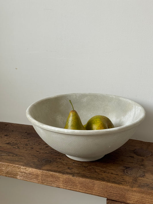 Up-cycled  |   Stone effect round decorative French-style bowl