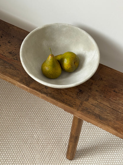 Up-cycled  |   Stone effect round decorative French-style bowl