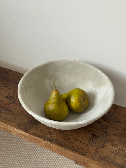 Up-cycled  |   Stone effect round decorative French-style bowl