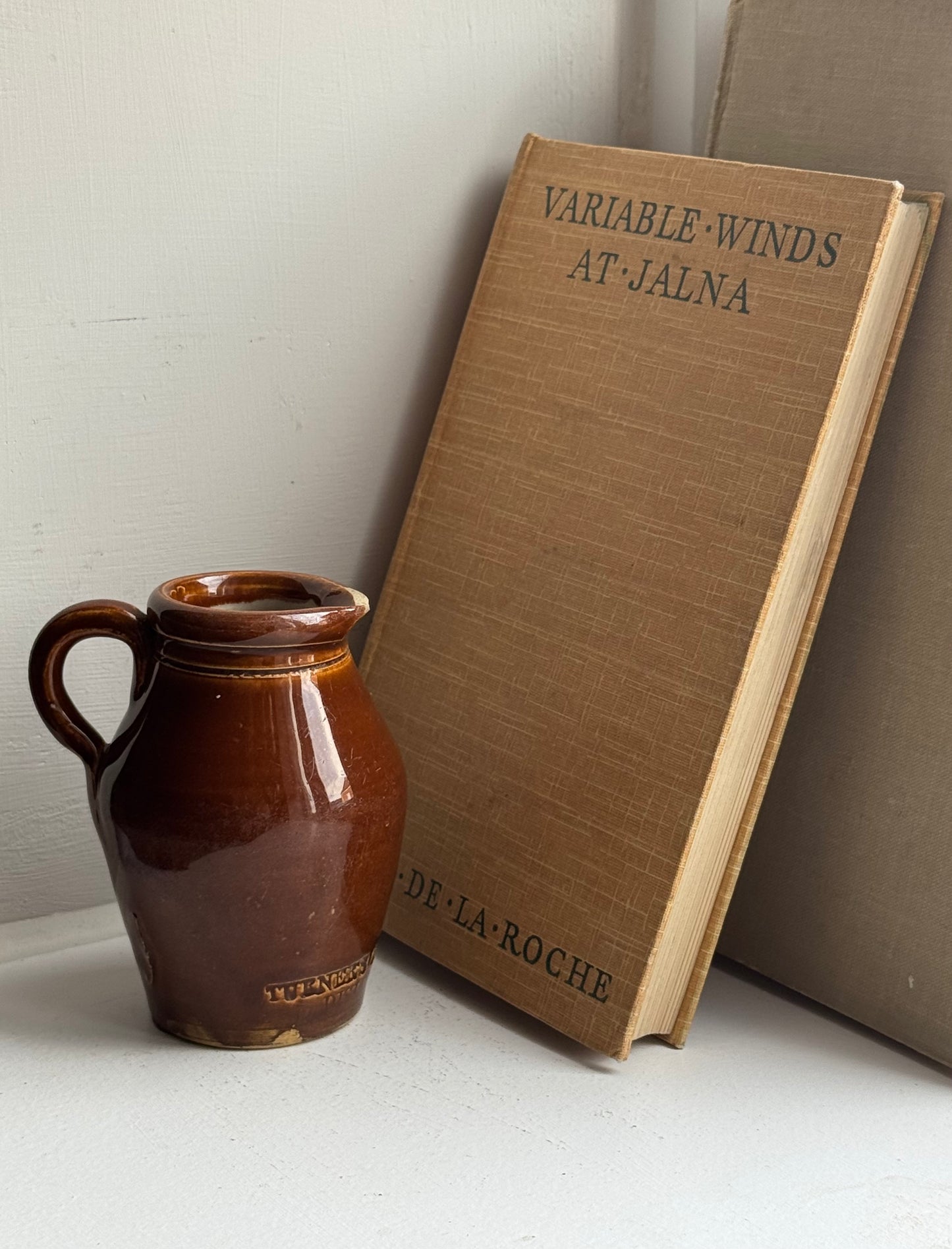 Small Rich Brown Vintage Jug