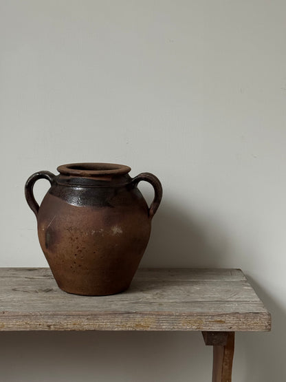Twin Handled Round French Vessel