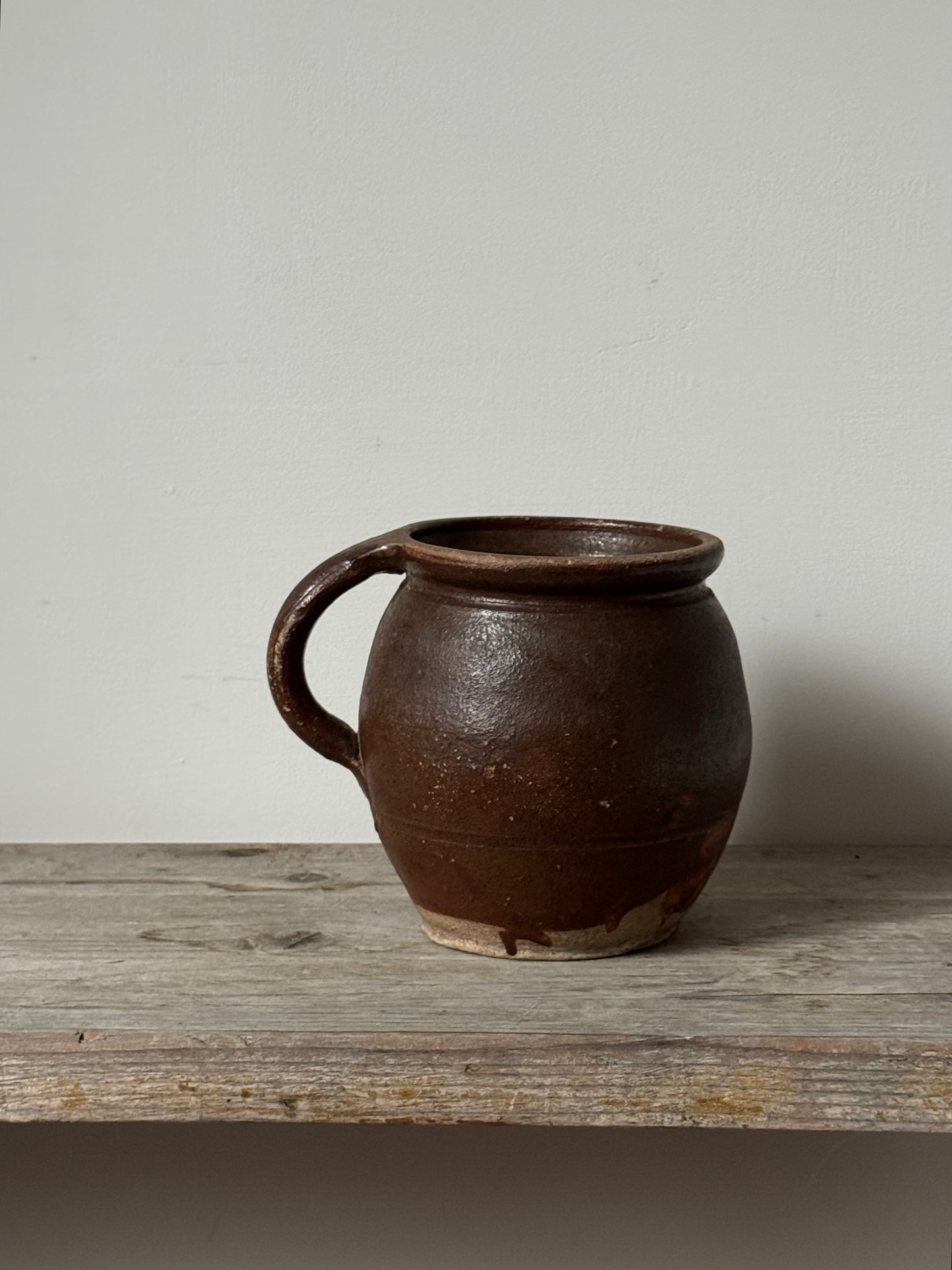 Chocolate Brown French Mug