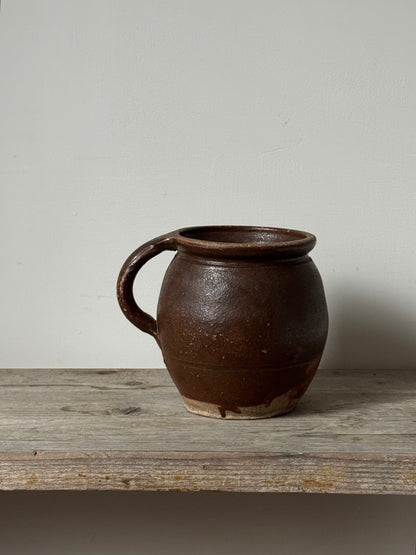 Chocolate Brown French Mug