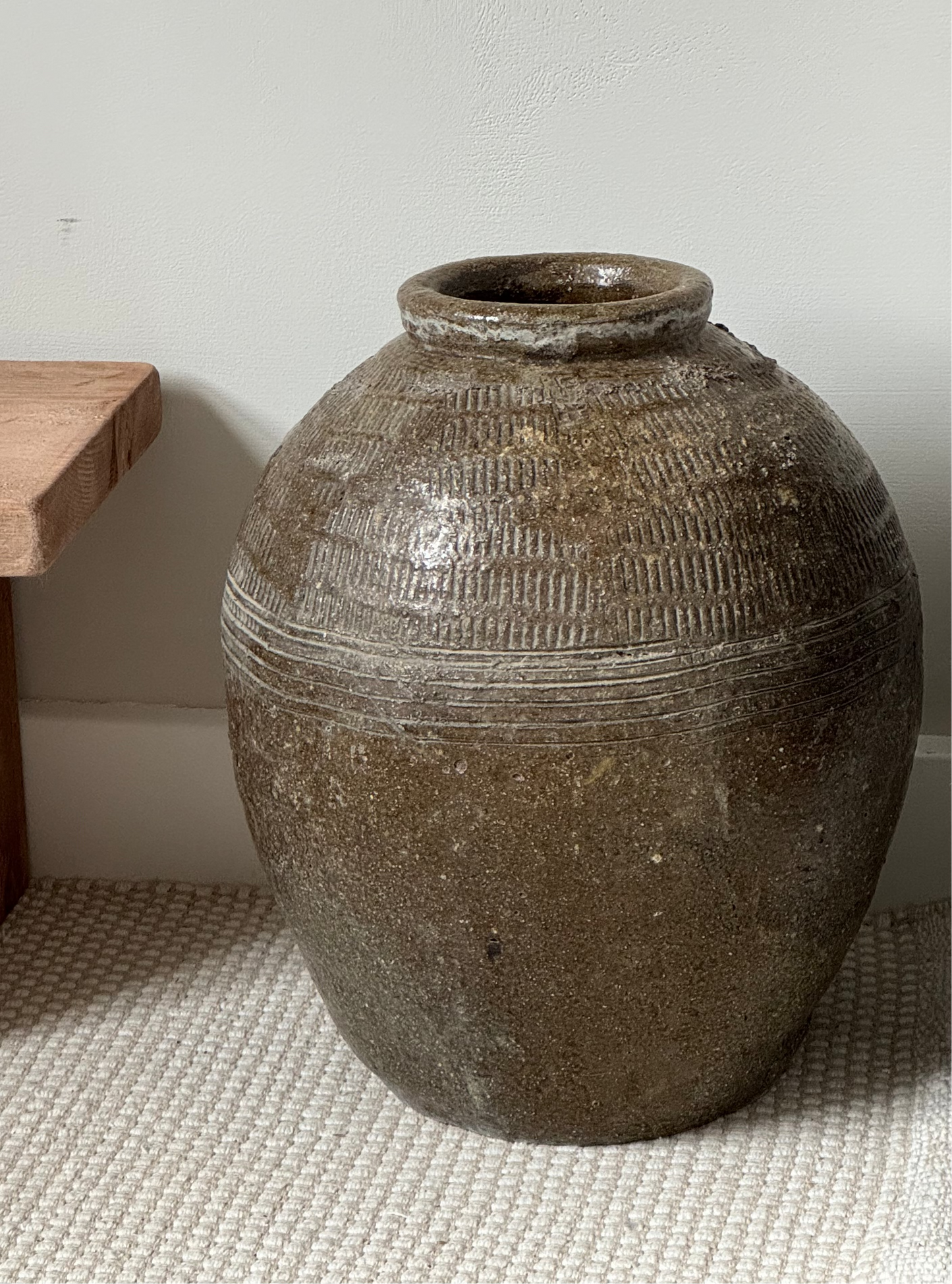 Large Chinese Rice Wine Jar