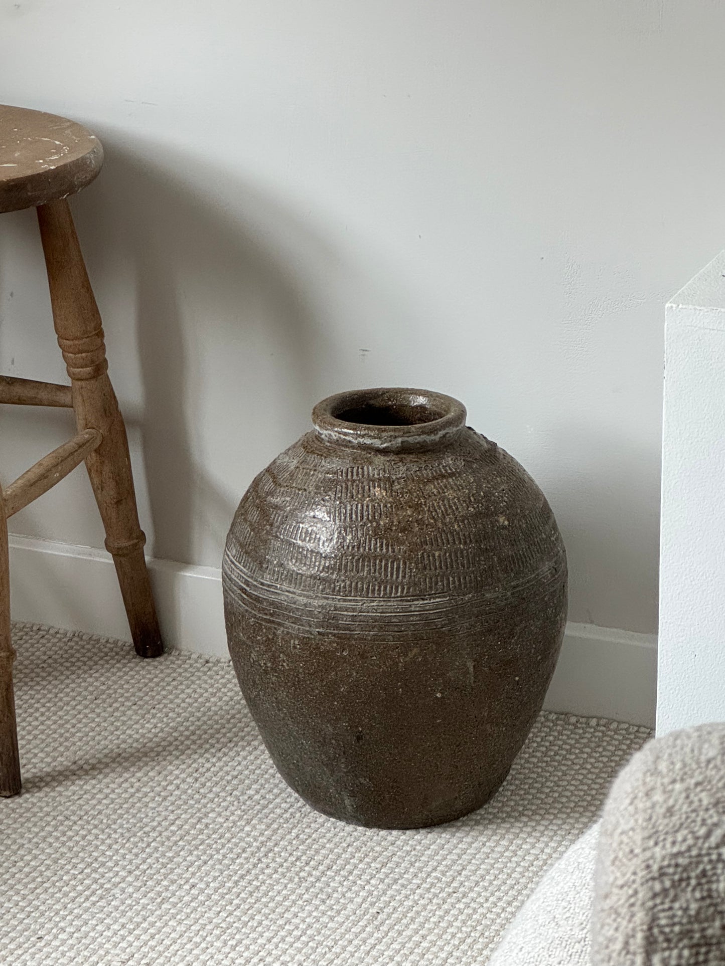 Large Chinese Rice Wine Jar