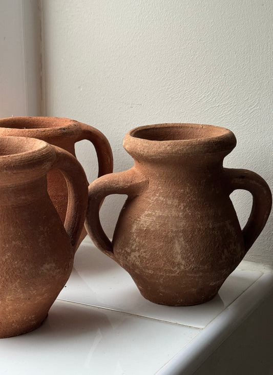 Small Twin Handled Turkish Pots