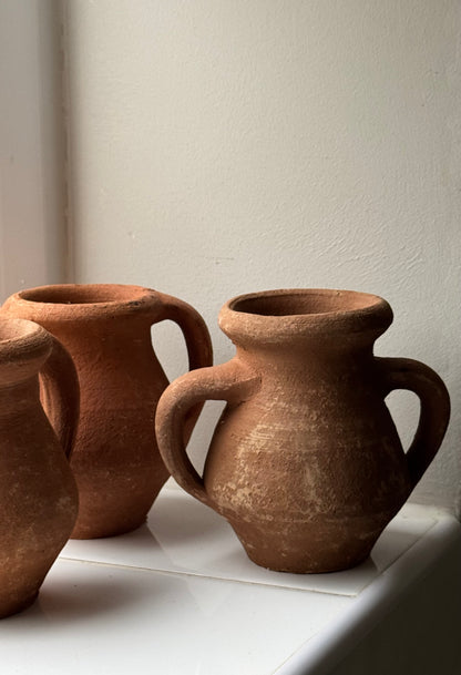 Small Twin Handled Turkish Pots