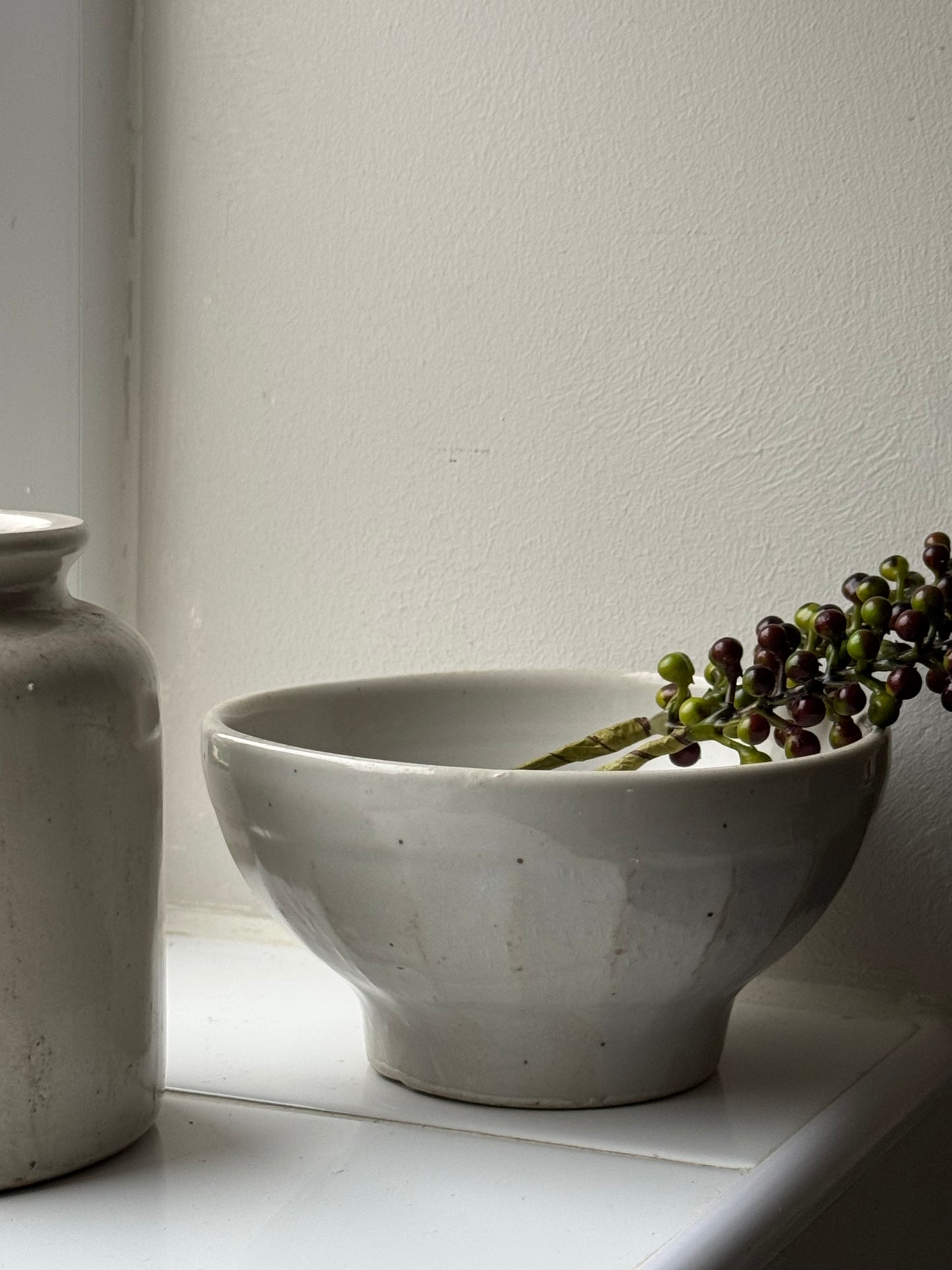 Line Detail Vintage French Bowl