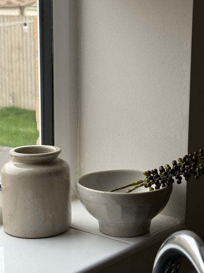 Line Detail Vintage French Bowl