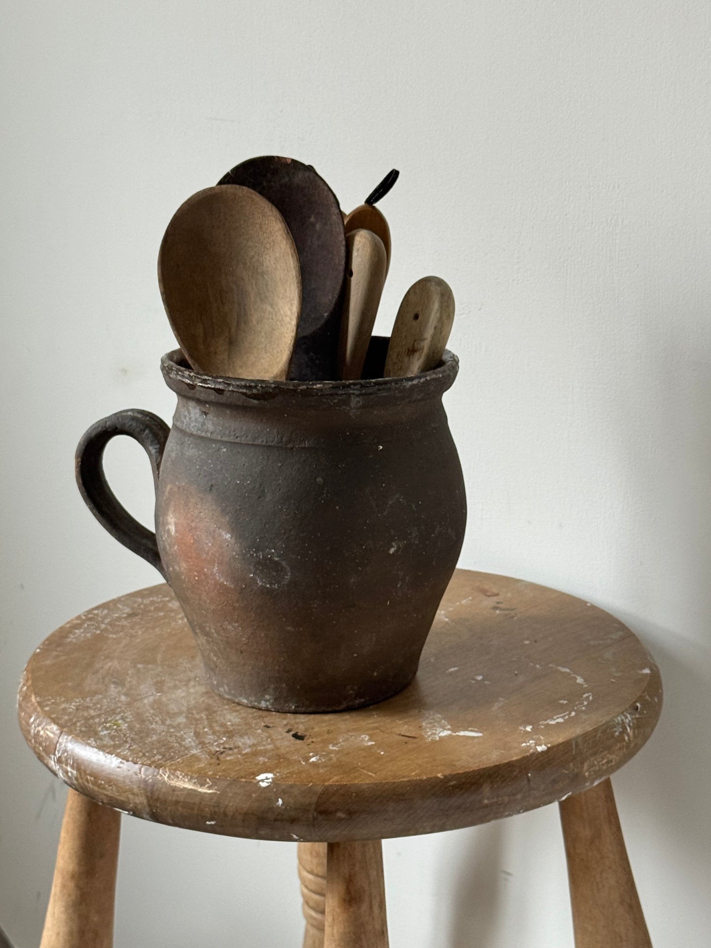 Deep Chocolate Brown Utility Jug