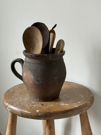 Deep Chocolate Brown Utility Jug