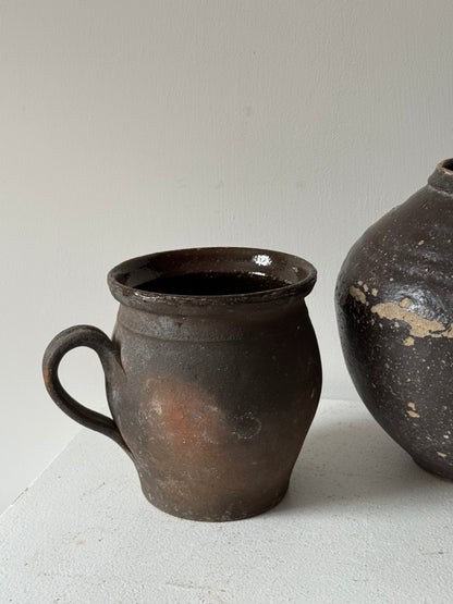 Deep Chocolate Brown Utility Jug