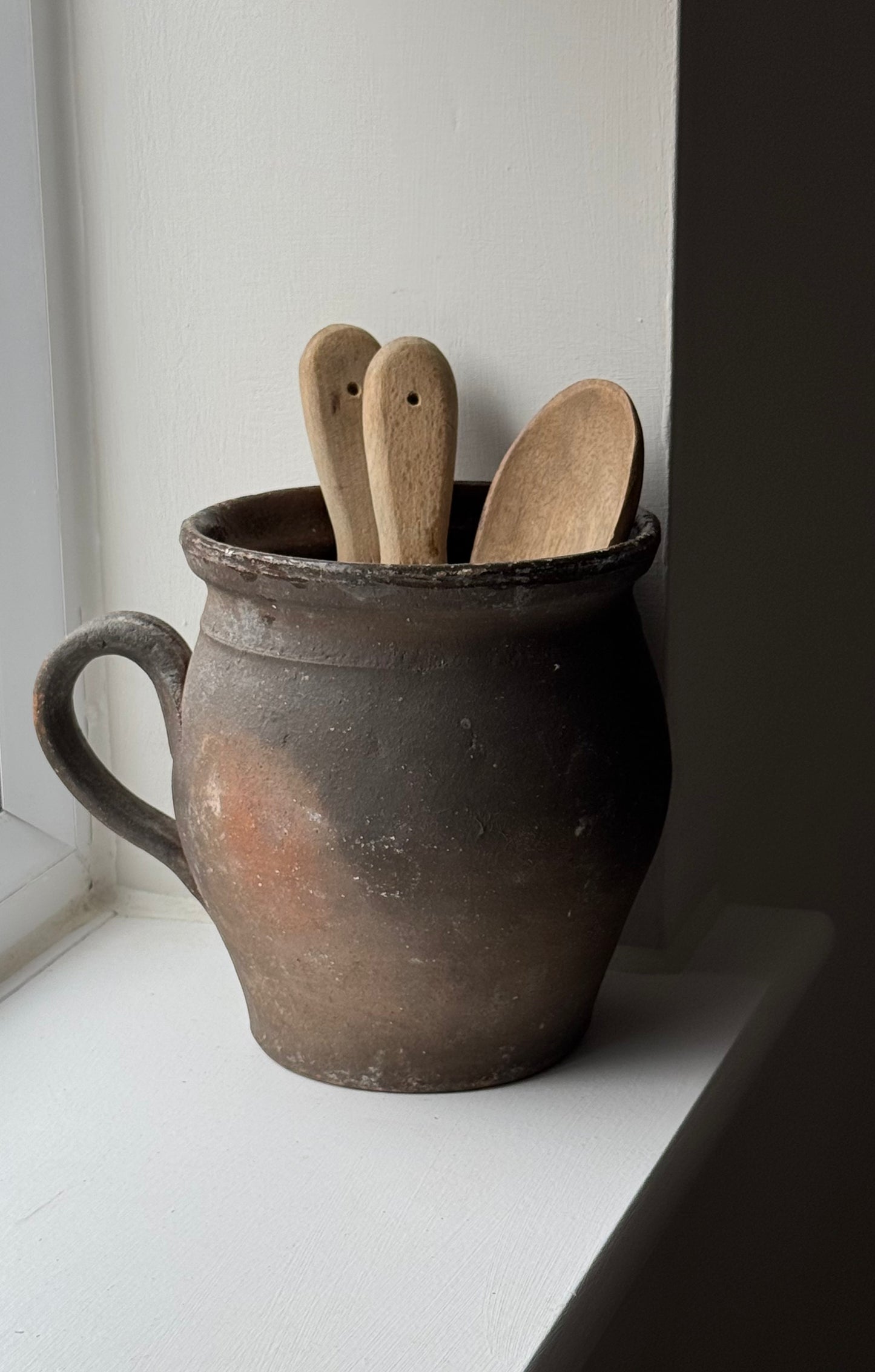 Deep Chocolate Brown Utility Jug