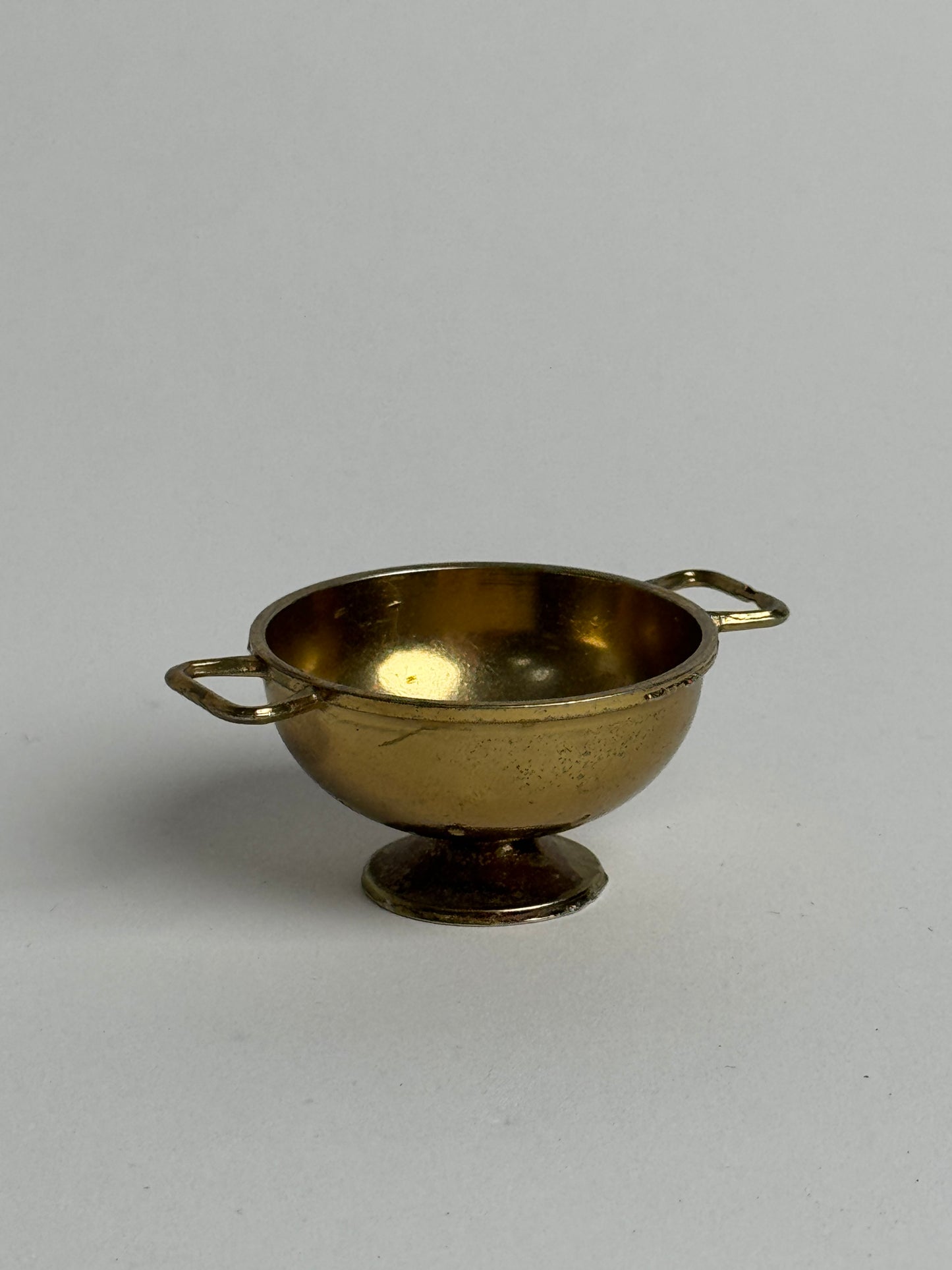 Miniature Brass Colander