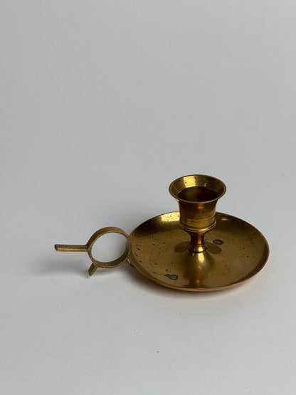 Vintage Brass Candle Holder