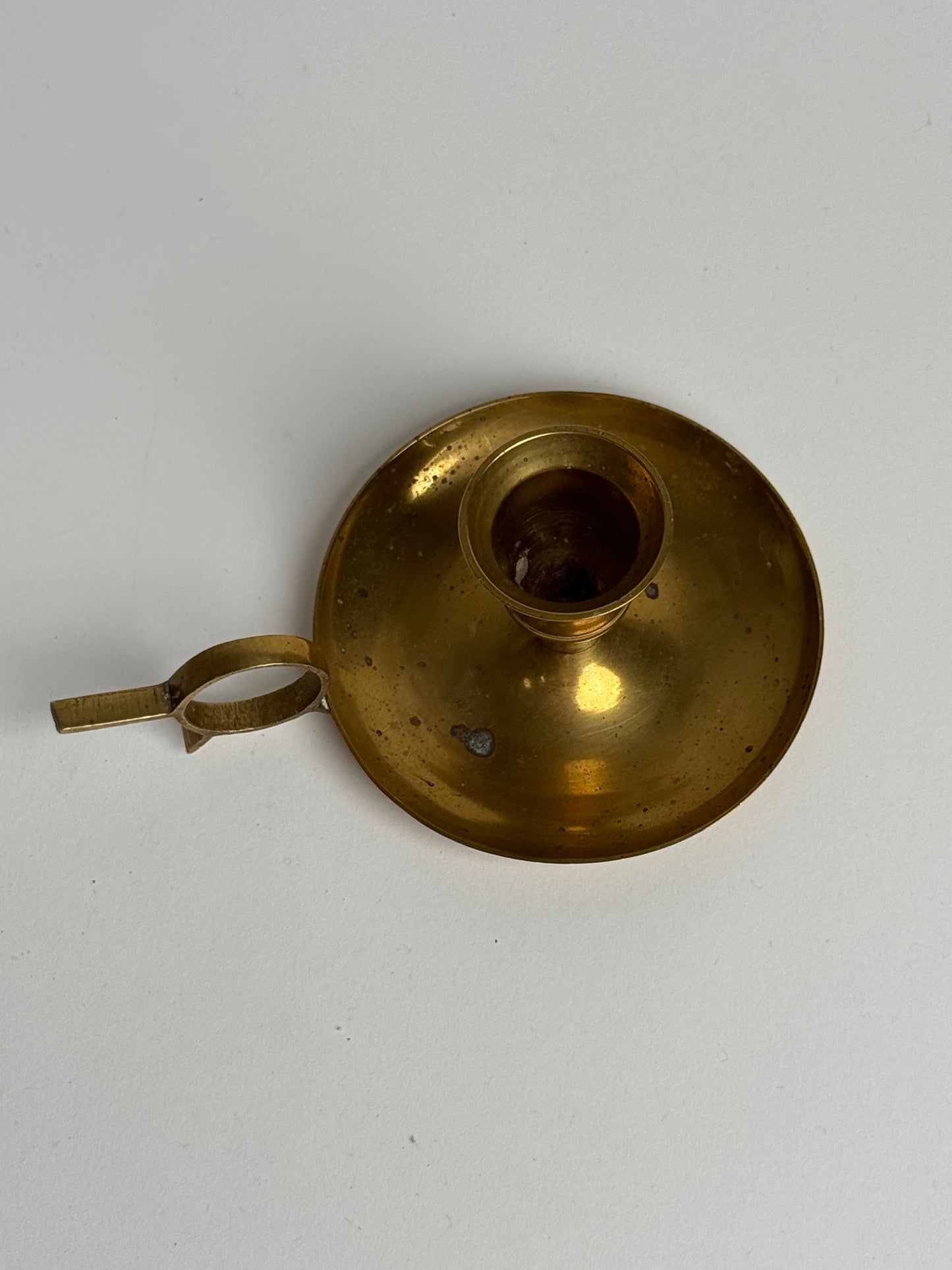 Vintage Brass Candle Holder
