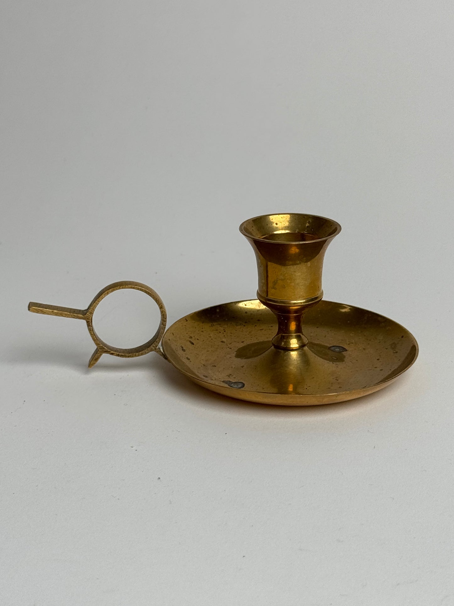 Vintage Brass Candle Holder
