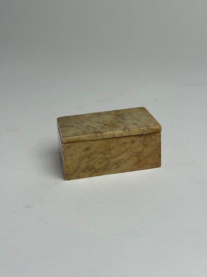 Small Alabaster Match Box
