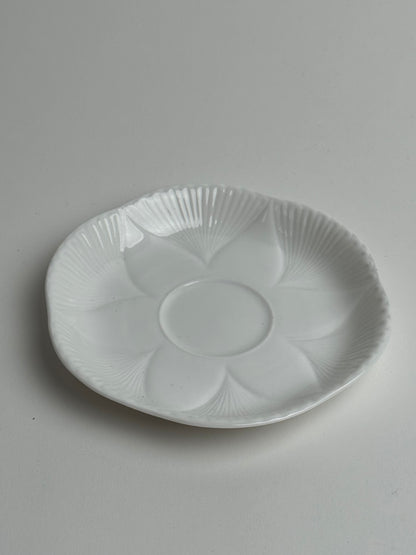 Vintage White Flower Dish