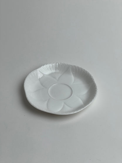 Vintage White Flower Dish