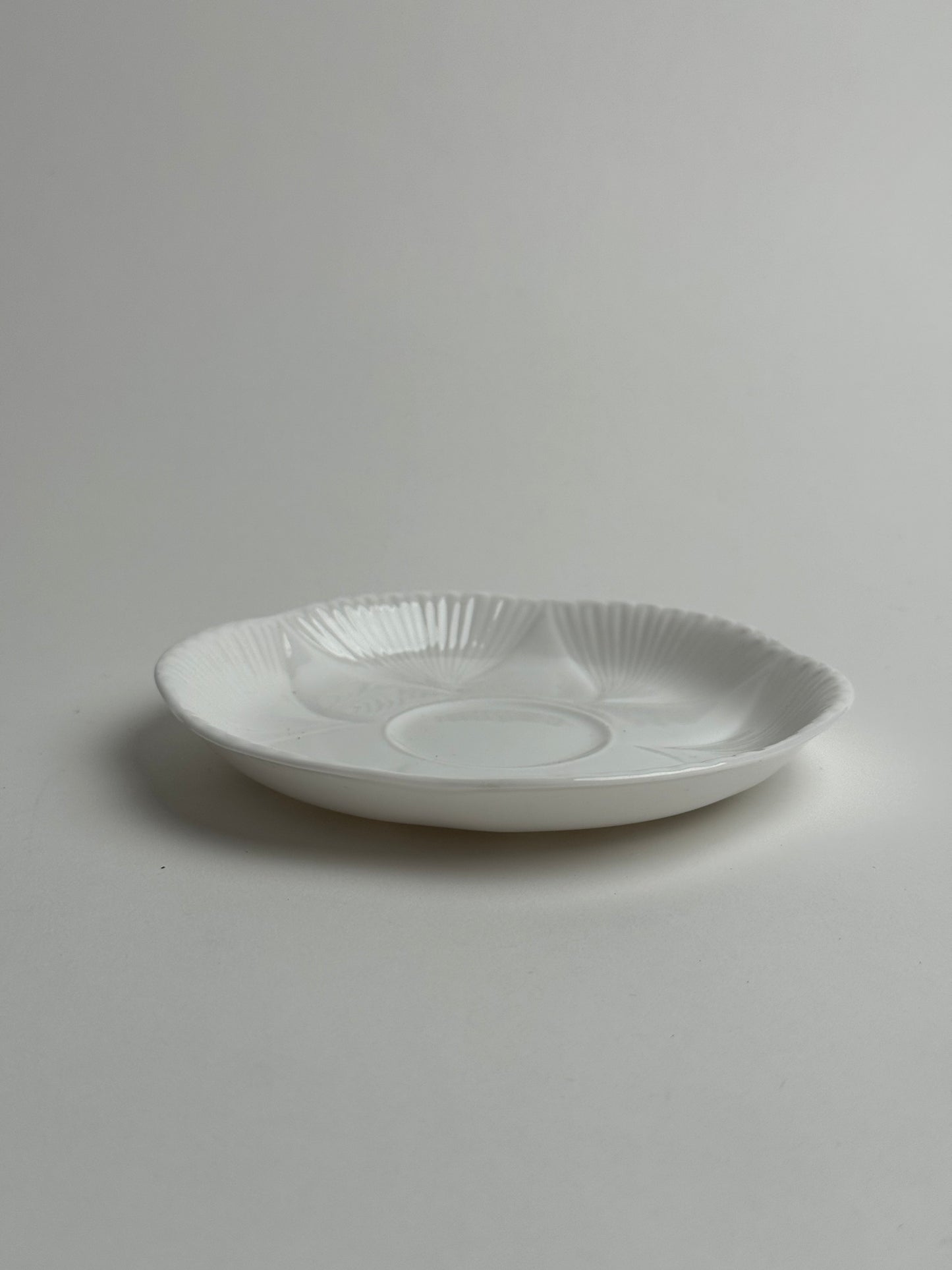Vintage White Flower Dish